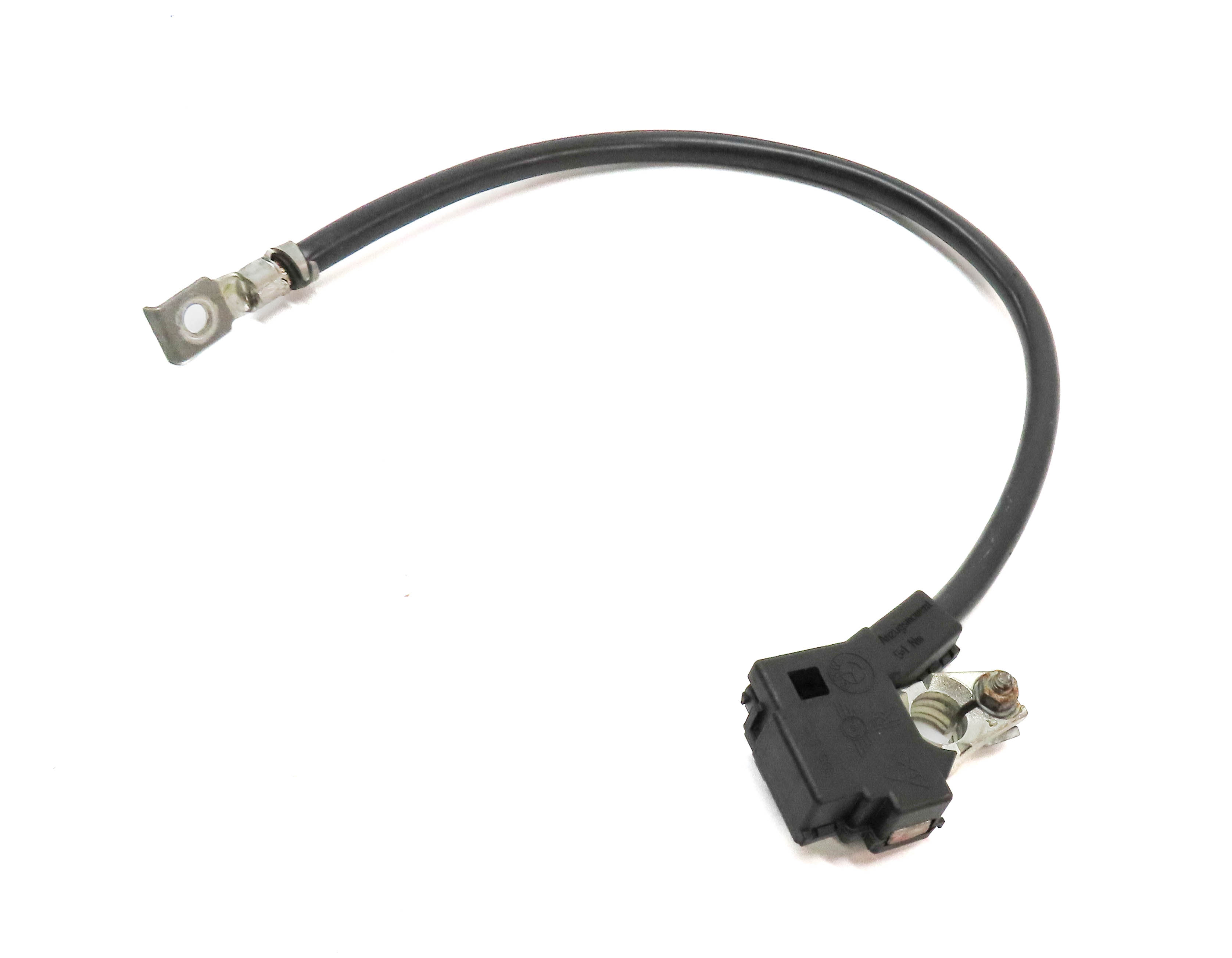 2011 BMW 535XIGT (F07) 3.0L (N55) ENGINE NEGATIVE BATTERY CABLE w/ TERMINAL — exact item pictured